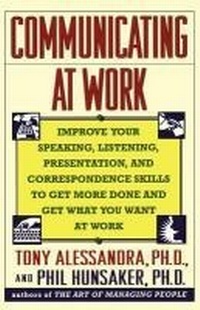 Enlarge image Cover: Communicating at Work - Touchstone