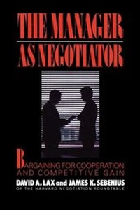 Enlarge image Cover: Manager as Negotiator - Free Press