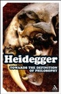 Cover: Towards the Definition of Philosophy - Continuum Publishing Corporation