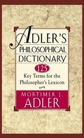 Cover: Adler's Philosophical Dictionary - Touchstone Books