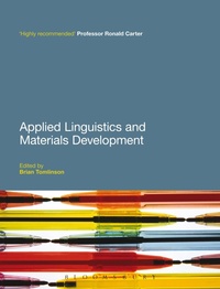 Enlarge image Cover: Applied Linguistics and Materials Development - Bloomsbury Academic USA