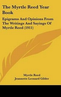 Enlarge image Cover: The Myrtle Reed Year Book - Kessinger Publishing