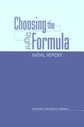 Cover: Choosing the Right Formula - National Academies Press