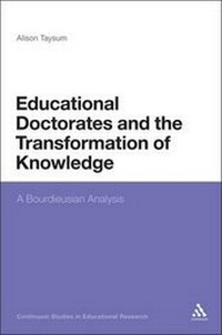 Enlarge image Cover: Educational Doctorates and the Transformation of Knowledge - Continuum Publishing Corporation