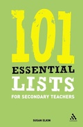 Cover: 101 Essential Lists for Secondary Teachers - Continuum Publishing Corporation