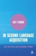 Cover: Key Terms in Second Language Acquisition - Continuum Publishing Corporation