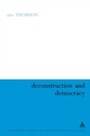 Cover: Deconstruction and Democracy - Continuum Publishing Corporation