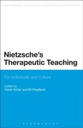 Cover: Nietzsche's Therapeutic Teaching - Bloomsbury Academic USA