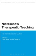Cover: Nietzsche's Therapeutic Teaching - Bloomsbury Academic USA