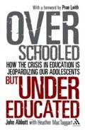 Cover: Overschooled but Undereducated - Bloomsbury Continuum