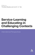 Cover: Service-Learning and Educating in Challenging Contexts - Continuum Publishing Corporation