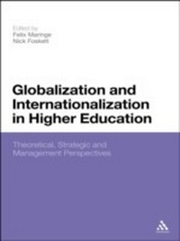 Enlarge image Cover: Globalization and Internationalization in Higher Education - Bloomsbury Academic USA