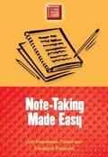 Cover: Note-Taking Made Easy - University of Wisconsin Press