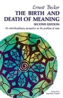 Cover: Birth and Death of Meaning - Free Press