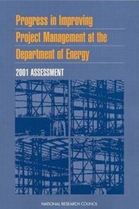 Enlarge image Cover: Progress in Improving Project Management at the Department of Energy - National Academies Press