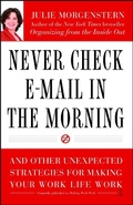 Cover: Never Check E-Mail In the Morning - Touchstone