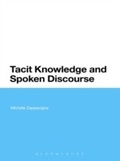 Cover: Tacit Knowledge and Spoken Discourse - Bloomsbury Academic USA
