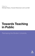 Cover: Towards Teaching in Public - Continuum Publishing Corporation