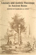 Cover: Literary and Artistic Patronage in Ancient Rome - University of Texas Press