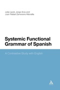 Cover: Systemic Functional Grammar of Spanish - Continuum Publishing Corporation