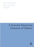 Cover: A Systemic Functional Grammar of Chinese - Continuum Publishing Corporation