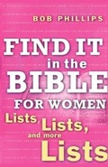 Cover: Find It in the Bible for Women - Howard Books