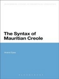 Enlarge image Cover: The Syntax of Mauritian Creole - Bloomsbury Academic USA