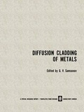 Cover: Diffusion Cladding of Metals - Kluwer Academic/Plenum Publishers
