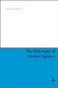 Cover: The Philosophy of Herbert Spencer - Continuum Publishing Corporation