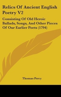 Abbildung von: Relics of Ancient English Poetry V2 - Kessinger Publishing