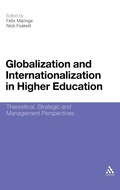 Cover: Globalization and Internationalization in Higher Education - Continuum Publishing Corporation