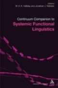 Cover: Bloomsbury Companion to Systemic Functional Linguistics - Continuum Publishing Corporation