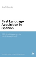 Cover: First Language Acquisition in Spanish - Continuum Publishing Corporation