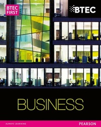 Enlarge image Cover: BTEC First Business Student Book - Pearson Education Limited