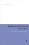 Cover: Rethinking Citizenship Education - Continuum Publishing Corporation