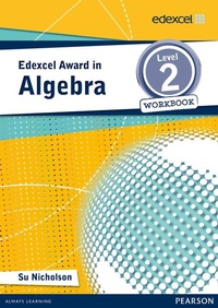 Enlarge image Cover: Edexcel Award in Algebra Level 2 Workbook - Edexcel Limited
