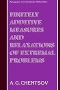 Cover: Finitely Additive Measures and Relaxations of Extremal Problems - Kluwer Academic/Plenum Publishers