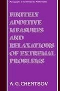 Abbildung von: Finitely Additive Measures and Relaxations of Extremal Problems - Kluwer Academic/Plenum Publishers