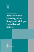 Cover: Accurate Visual Metrology from Single and Multiple Uncalibrated Images - Springer