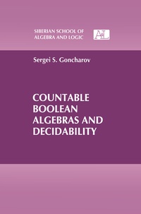 Abbildung von: Countable Boolean Algebras and Decidability - Kluwer Academic/Plenum Publishers