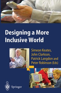 Enlarge image Cover: Designing a More Inclusive World - Springer