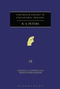 Cover: R. S. Peters - Bloomsbury Academic USA