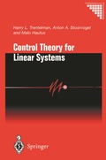 Cover: Control Theory for Linear Systems - Springer