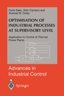 Cover: Optimisation of Industrial Processes at Supervisory Level - Springer