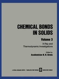 Abbildung von: Chemical Bonds in Solids: X-Ray and Thermodynamic Investigations Volume 3 - Kluwer Academic/Plenum Publishers