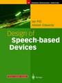 Cover: Design of Speech-based Devices - Springer