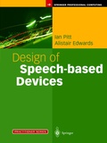 Cover: Design of Speech-based Devices - Springer