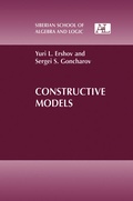 Cover: Constructive Models - Springer