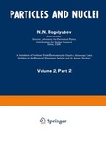 Cover: Particles and Nuclei: v.2 - Plenum Publishing Corporation
