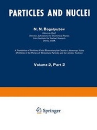 Enlarge image Cover: Particles and Nuclei: v.2 - Plenum Publishing Corporation